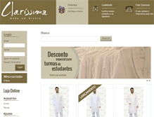 Tablet Screenshot of clarissima.com.br